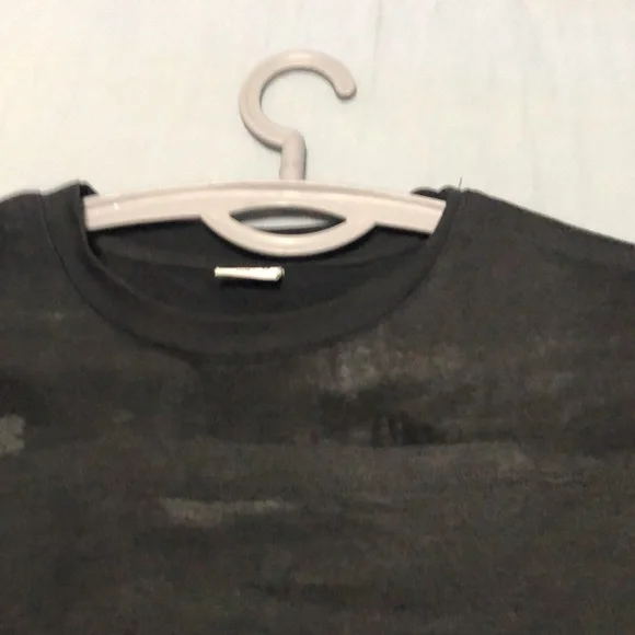 Men's black short-sleeved T-shirt - Picture 12 of 12